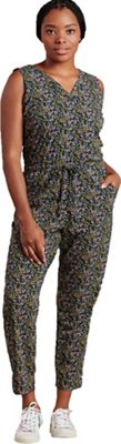 Toad & Co Women's Sunkissed Liv Sleeveless Jumpsuit - Medium - Black Star Print product image
