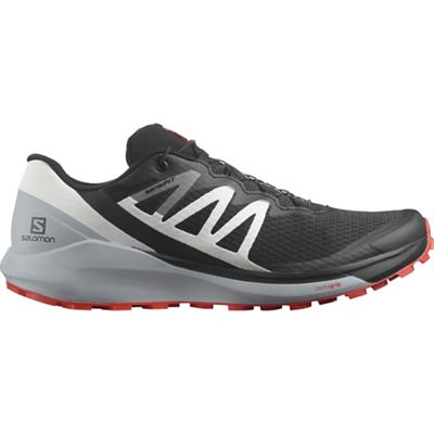 Salomon Men's Sense Ride 4 Shoe - 14 - Black / Pearl Blue / Poppy Red product image