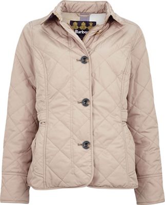 Barbour Women's Nelson Quilt Jacket - 4 - Lt Trench / Olive Mist Tartan product image