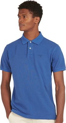 Barbour Men's Washed Sports Polo - Medium - Marine Blue product image
