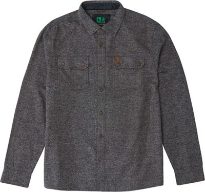 HippyTree Men's Serrano Flannel Shirt - Small - Charcoal product image