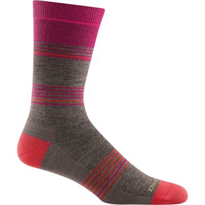 Darn Tough Men's Flash Stripe Crew Lightweight Sock - Medium - Taupe product image