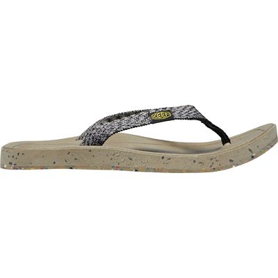 KEEN Women's Harvest Flip Flop Thong Sandals with Recycled Straps - 6 - Black / Multicolor product image