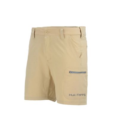 Huk Men's Next Level 7 Inch Short - Large - Khaki product image
