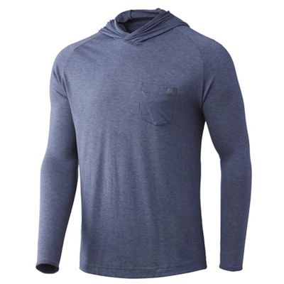 Huk Men's Waypoint Hoodie - Medium - Sargasso Sea product image