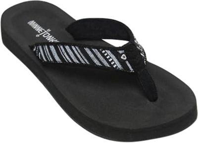 Minnetonka Women's Hedy Sandal - 7 - Black product image