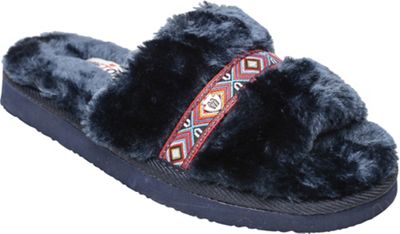 Minnetonka Women's London Slipper - 6 - Dark Navy product image
