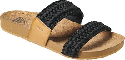 Reef Women's Cushion Vista Thread Sandal - 8 - Black product image