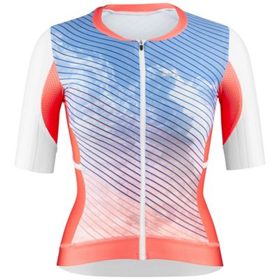 Louis Garneau Women's Aero Tri Jersey - Medium - Cloudy Pink product image