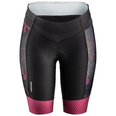 Louis Garneau Women's Neo Power Art Motion Short - Large - Black / Flower product image