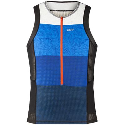 Louis Garneau Men's Vent Tri Sleeveles Top - Medium - Blue Gradient product image