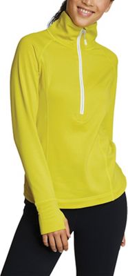 Eddie Bauer First Ascent Women's High Route Grid Fleece Pullover - XXL - Citrus product image