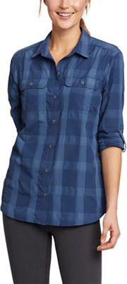 Eddie Bauer Travex Women's Mountain 2.0 LS Shirt - Large - Wave product image