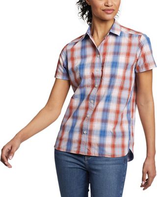 Eddie Bauer Travex Women's Mountain SS Shirt - Small - Henna product image