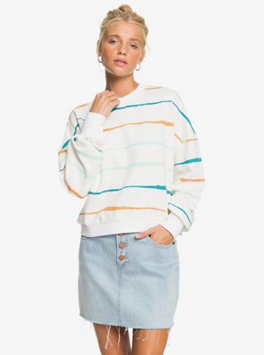 Roxy Women's Bay Rolling Top - XL - Snow White Feel It Washed product image
