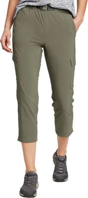 Eddie Bauer Travex Women's Climatrail Cargo Crop Pant - 16 - Sprig product image