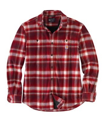 Carhartt Mens Rugged Flex Relaxed Fit Midweight Flannel Fleece-Lined  - XL - 6598512 - Outdoors Features of the Carhartt Mens Rugged Flex Relaxed  sku 6598512