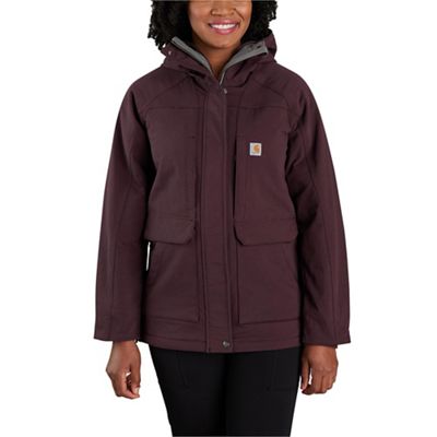 Carhartt Women's Super Dux Relaxed Fit Insulated Traditional Coat - Medium - Blackberry product image