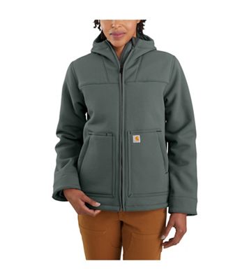 Carhartt Womens Super Dux Relaxed Fit Sherpa-Lined Jacket - XS - Elm
