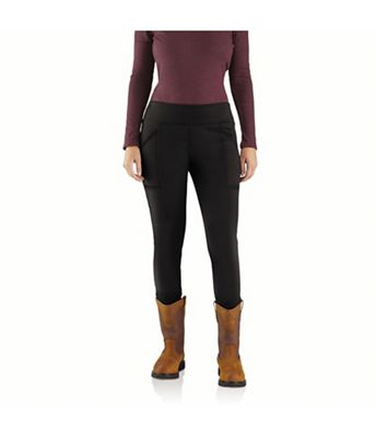 Carhartt Womens Force Fitted Heavyweight Lined Legging - XL - Black