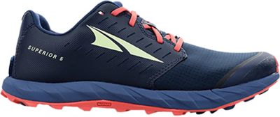 Altra Womens Superior 5 Shoe - 5.5 - Dark Blue - 6602460 - Outdoors The Altra Womens Superior 5 Shoe is a trail runnin sku 6602460