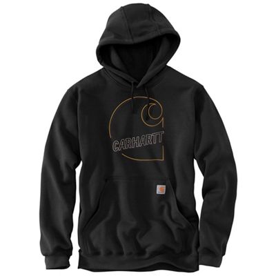 Carhartt Mens Loose Fit Midweight Cotton Graphic Sweatshirt - 3XL - Black - 6603420 - Outdoors The Carhartt Mens Loose Fit Midweight Cotton Graph sku 6603420