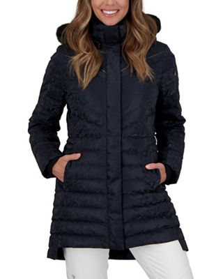 Obermeyer Women's Blossom with Faux Fur Down Parka - 6 - Black Frost product image
