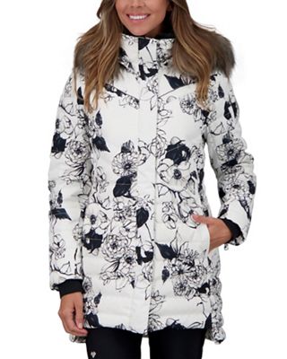 Obermeyer Womens Blossom with Faux Fur Down Parka - 6 - First Snow - 6605327 - Outdoors Features of the Obermeyer Womens Blossom with Faux sku 6605327