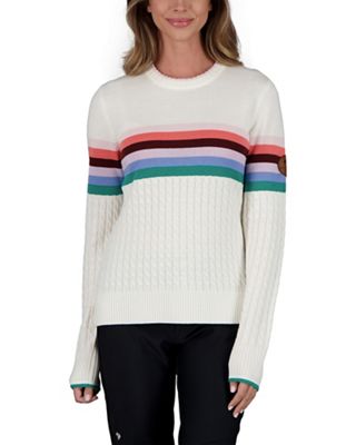 Obermeyer Womens Donna Crewneck Sweater - Medium - Quartz