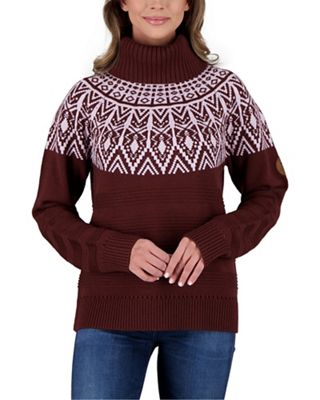 Obermeyer Womens Lily Turtleneck Sweater - Medium - Beret
