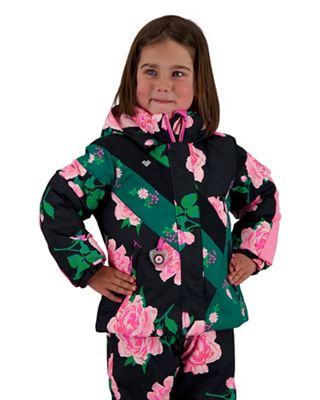 Obermeyer Girls Lissa Jacket - 4 - Roses-R-Pink
