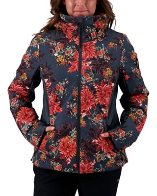 Obermeyer Womens Lorena Jacket - 2 Regular - Sunset Floral - 6606765 - Outdoors The Obermeyer Womens Lorena Jacket is a insulated  sku 6606765