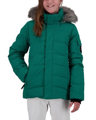 Obermeyer Girls Meghan Jacket - Large - Rainforest - 6605673 - Outdoors Features of the Obermeyer Girls Meghan Jacket Remo sku 6605673