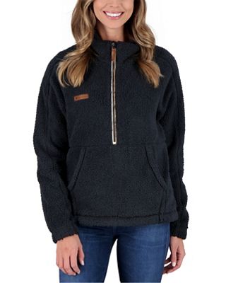 Obermeyer Womens Piper Sherpa Pullover - Small - Black