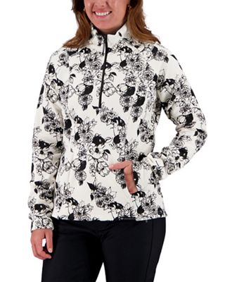 Obermeyer Women's Sonja 1/4 Zip Top - Small - First Snow product image