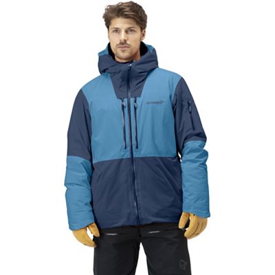 Norrona Men's Lofoten GTX Thermo80 Jacket - XL - Hawaiian surf / Indigo Night product image