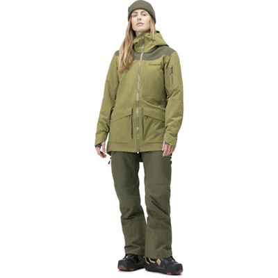 Norrona Women's Tamok GTX Thermo80 Jacket - Large - Olive Drab product image