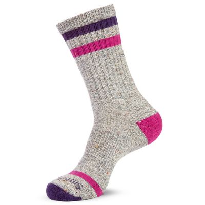 Smartwool Women's Birkie Crew Sock - Medium - Medium Gray Donegal product image