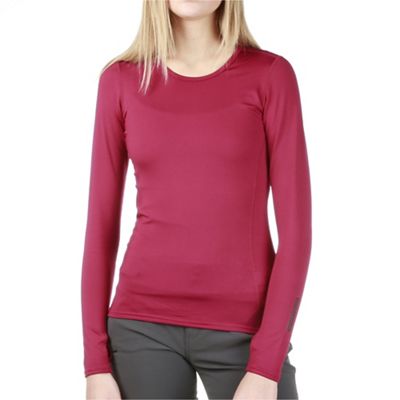 Hot Chillys Women's Micro-Elite Chamois Crewneck Top - Medium - Cranberry product image