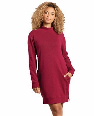 Toad & Co Women's Epiq Mock Neck Dress - Small - Prickly Pear product image