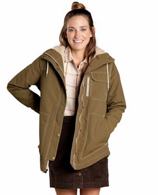 Toad & Co Women's Forester Pass Sherpa Parka - Large - Fir II product image