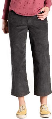 Toad & Co Women's Karuna Cord Wide Leg Pant - 14 - Soot product image