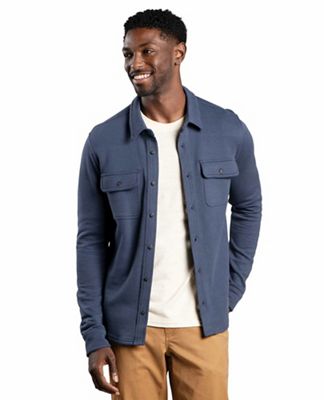 Toad & Co Men's Moonwake LS Shirt - XL - True Navy product image