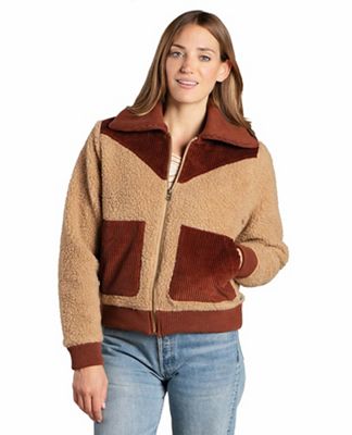 Toad & Co Women's Sespe Sherpa Cord Jacket - Medium - London Fog product image