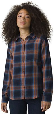 Prana Women's Alfie Flannel Shirt - Medium - Nautical product image