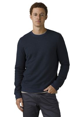 Prana Men's Cardiff Fleece Crew Top - Large - Nautical Heather product image