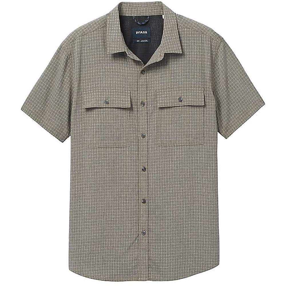Prana Men's Garvan SS Shirt - Small - Evergreen product image