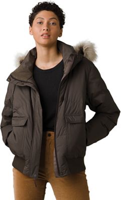 Prana Women's Kromata Bomber Jacket - Medium - Black Olive product image