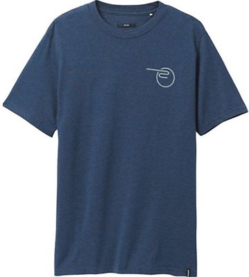 Prana Men's Mountain Maven SS T-Shirt - Medium - Denim Heather product image