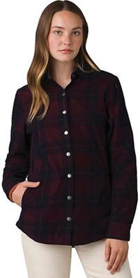Prana Women's Porter Park Flannel Shirt - Small - Nautical product image